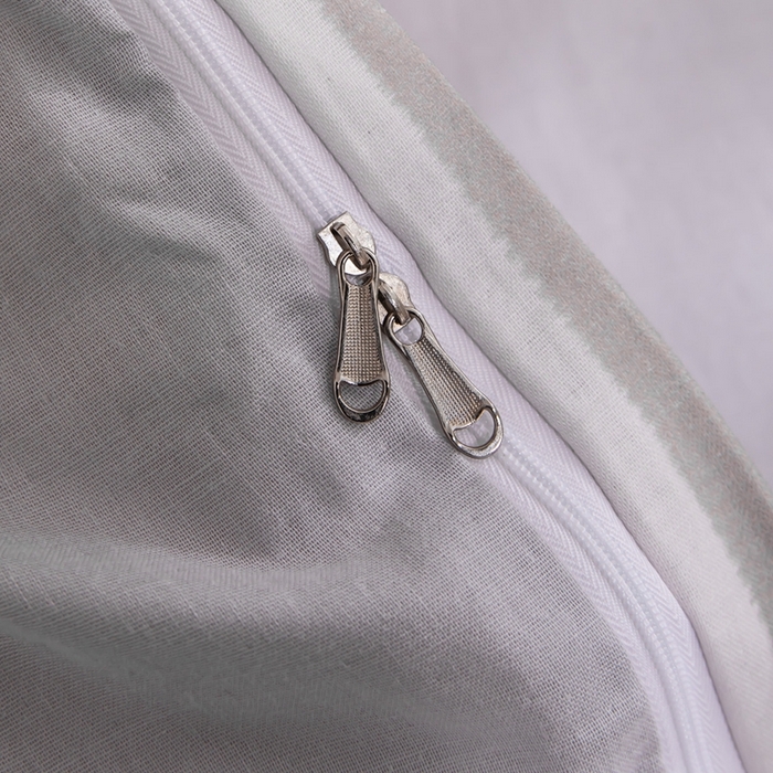 91家纺网 家纺一手货源 找家纺 锦罗绣 2025新款全棉双层纱学生套件三件套 寂羽