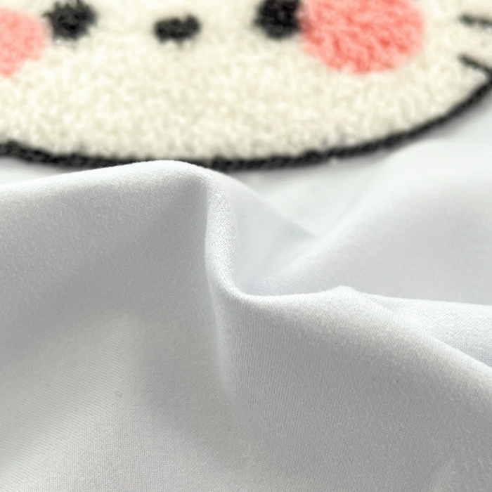 91家纺网 家纺一手货源 找家纺 如一 2025新款A类卡通印加毛巾绣水洗云朵棉四件套（提供买家秀） 蓝格猫