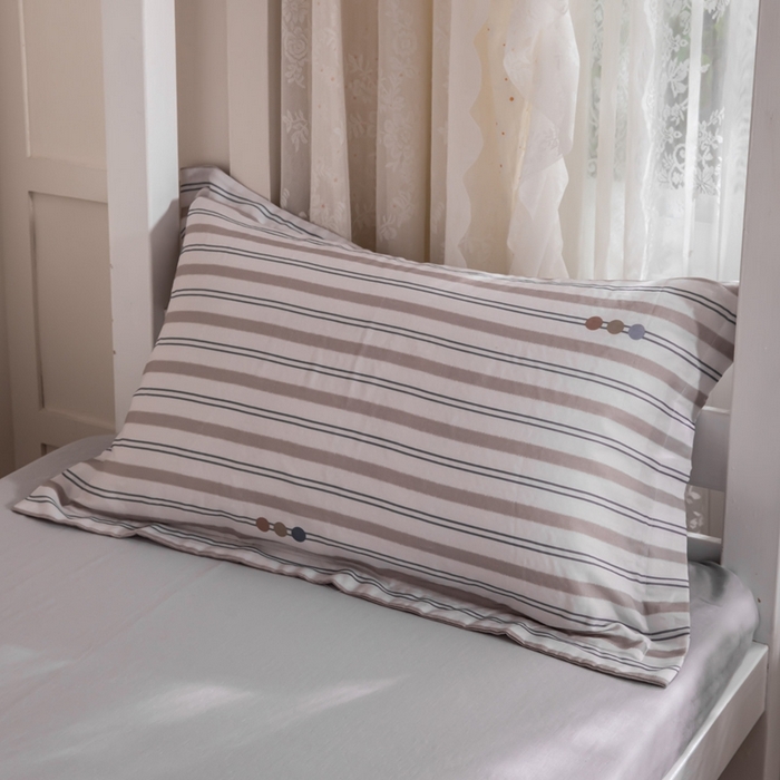 91家纺网 家纺一手货源 找家纺 锦罗绣 2025新款全棉双层纱学生套件三件套 寂羽