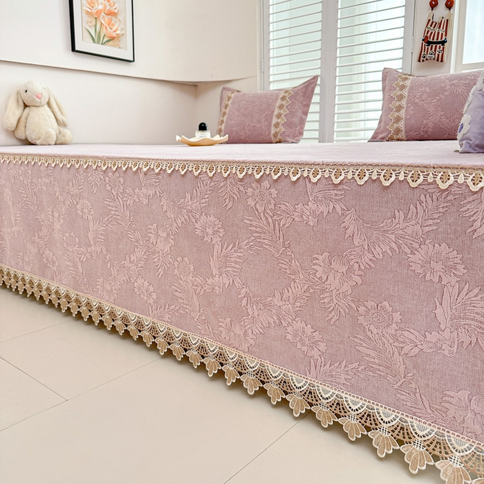 91家纺网 家纺一手货源 找家纺 手艺人家纺 2025新款高精密炕盖XK3755 XK3756√-绗缝款GHK01-13 XK3755粉