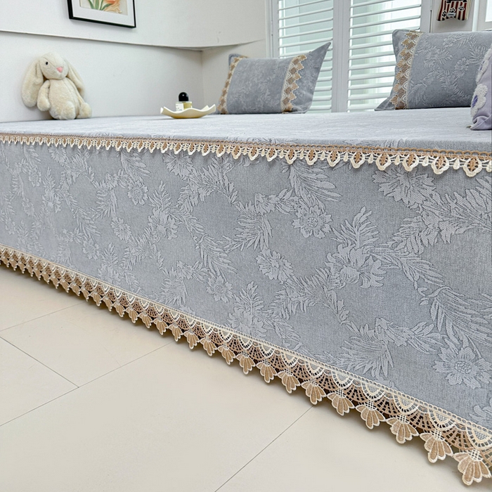 91家纺网 家纺一手货源 找家纺 手艺人家纺 2025新款高精密炕盖XK3755 XK3756√-绗缝款GHK01-13 XK3755灰