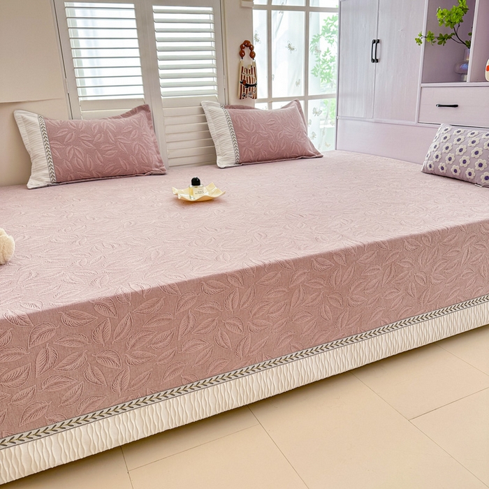 91家纺网 家纺一手货源 找家纺 手艺人家纺 2025新款高精密炕盖XK3755 XK3756√-绗缝款GHK01-13 XK3756粉