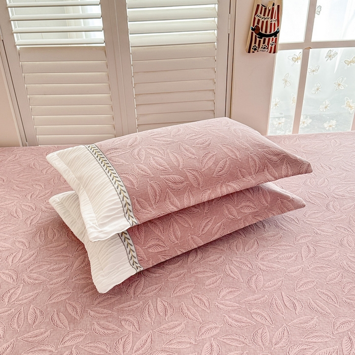 91家纺网 家纺一手货源 找家纺 手艺人家纺 2025新款高精密炕盖XK3755 XK3756√-绗缝款GHK01-13 XK3756粉