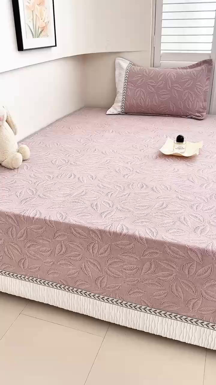 91家纺网 家纺一手货源 找家纺 手艺人家纺 2025新款高精密炕盖XK3755 XK3756√-绗缝款GHK01-13 XK3756粉