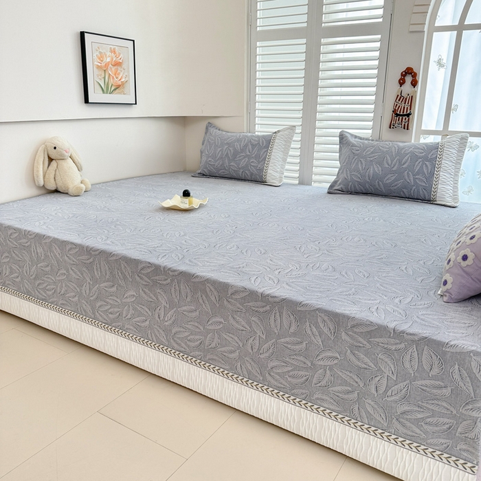 91家纺网 家纺一手货源 找家纺 手艺人家纺 2025新款高精密炕盖XK3755 XK3756√-绗缝款GHK01-13 XK3756灰