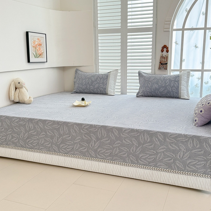 91家纺网 家纺一手货源 找家纺 手艺人家纺 2025新款高精密炕盖XK3755 XK3756√-绗缝款GHK01-13 XK3756灰