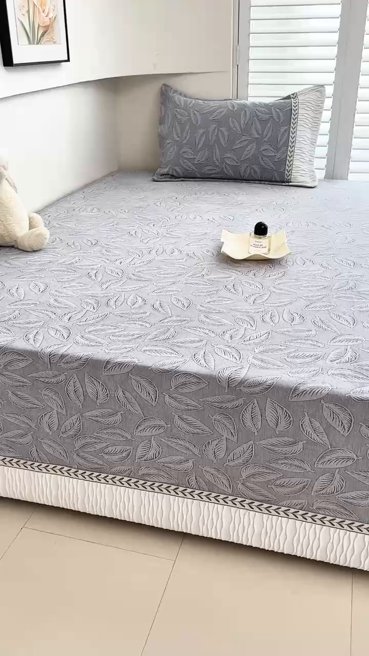 91家纺网 家纺一手货源 找家纺 手艺人家纺 2025新款高精密炕盖XK3755 XK3756√-绗缝款GHK01-13 XK3756灰