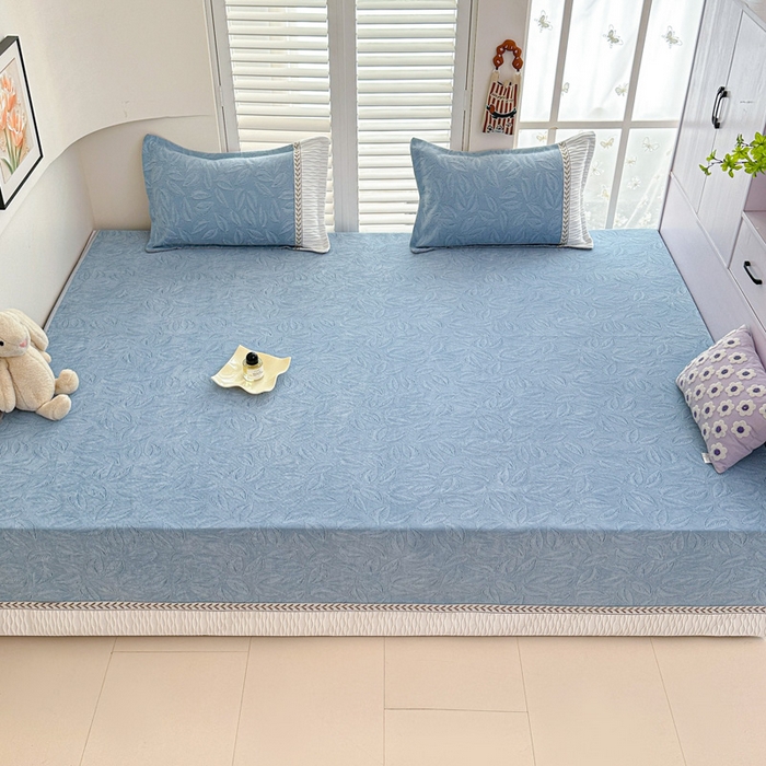 手艺人家纺 2025新款高精密炕盖XK3755 XK3756√-绗缝款GHK01-13 XK3756蓝