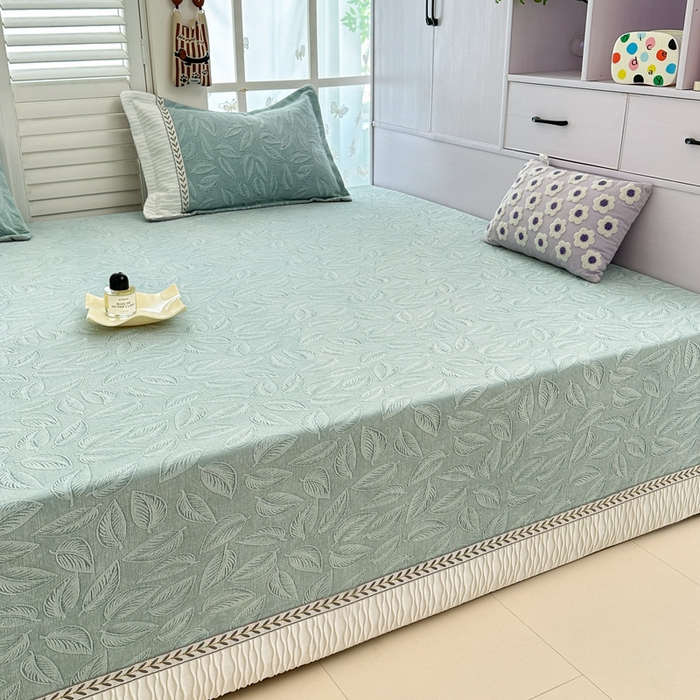 91家纺网 家纺一手货源 找家纺 手艺人家纺 2025新款高精密炕盖XK3755 XK3756√-绗缝款GHK01-13 XK3756绿