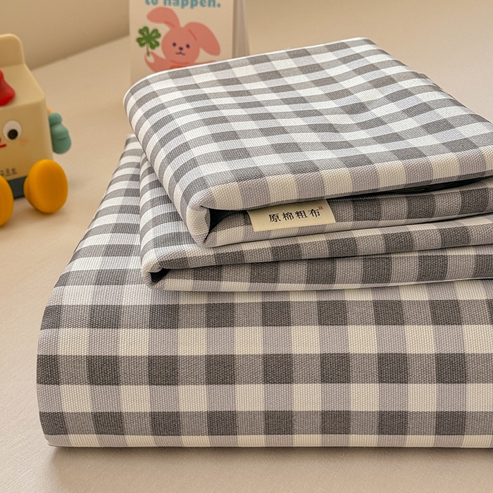 91家纺网 家纺一手货源 找家纺 （总）爱彼家纺 2025新款原棉老粗布床单床单单件凉席席子