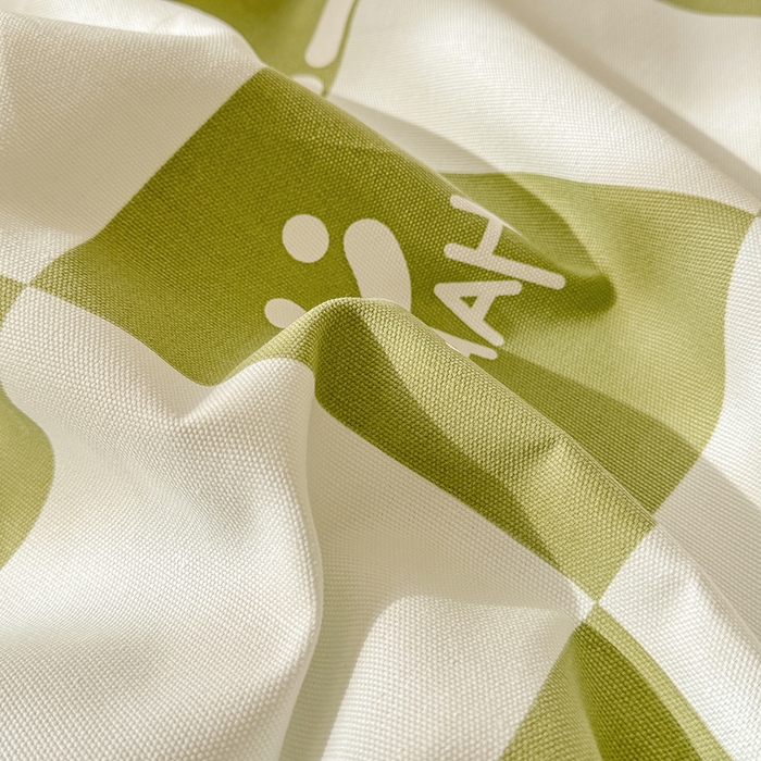 91家纺网 家纺一手货源 找家纺 爱彼家纺 2025新款原棉老粗布床单床单单件凉席席子 格子简爱-绿