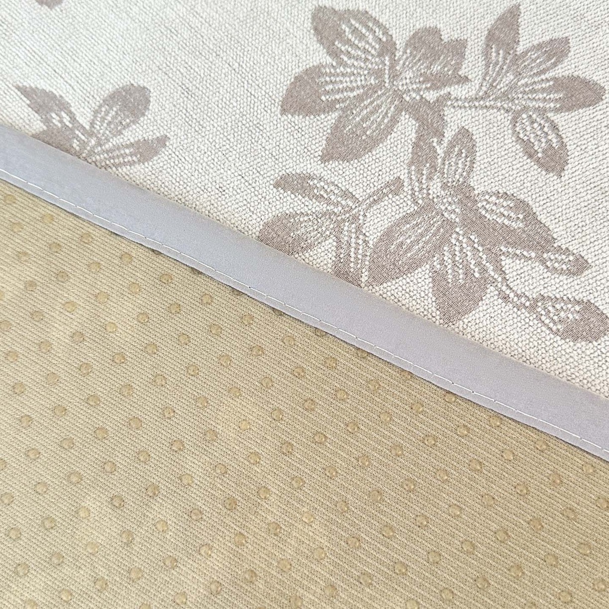 91家纺网 家纺一手货源 找家纺 手艺人家纺 2025新款雪尼尔复合炕盖XK3758-3760√ XK3758灰