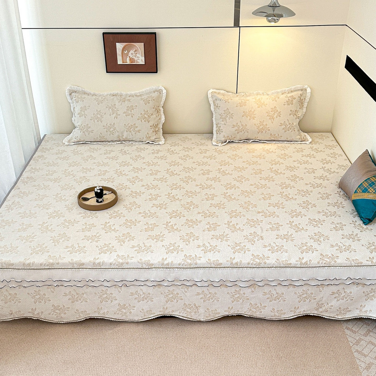 手艺人家纺 2025新款雪尼尔复合炕盖XK3758-3760√ XK3758米