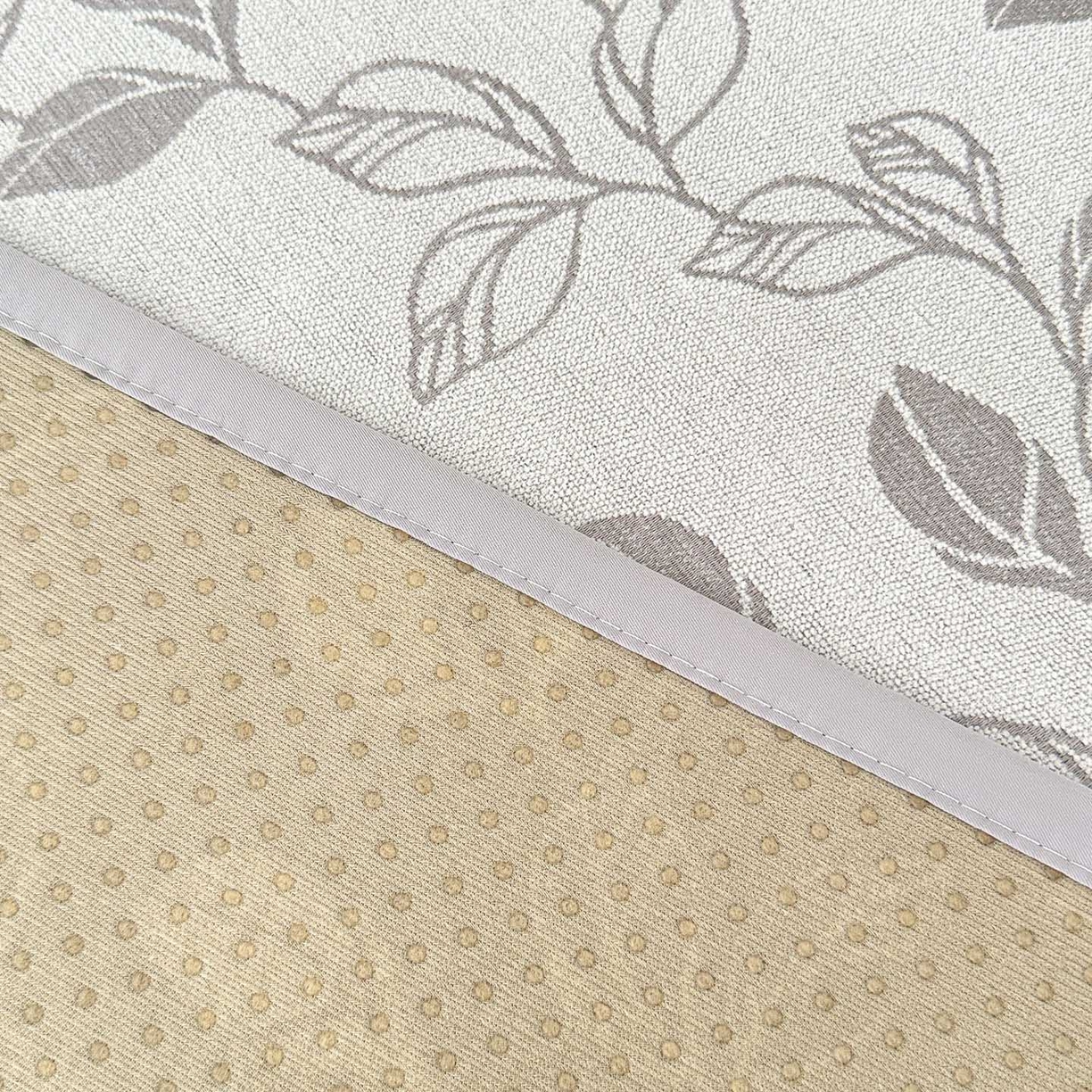 91家纺网 家纺一手货源 找家纺 手艺人家纺 2025新款雪尼尔复合炕盖XK3758-3760√ XK3759灰