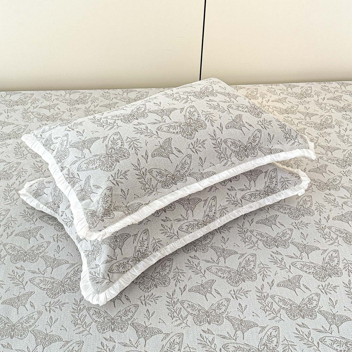 91家纺网 家纺一手货源 找家纺 手艺人家纺 2025新款雪尼尔复合炕盖XK3758-3760√ XK3760灰