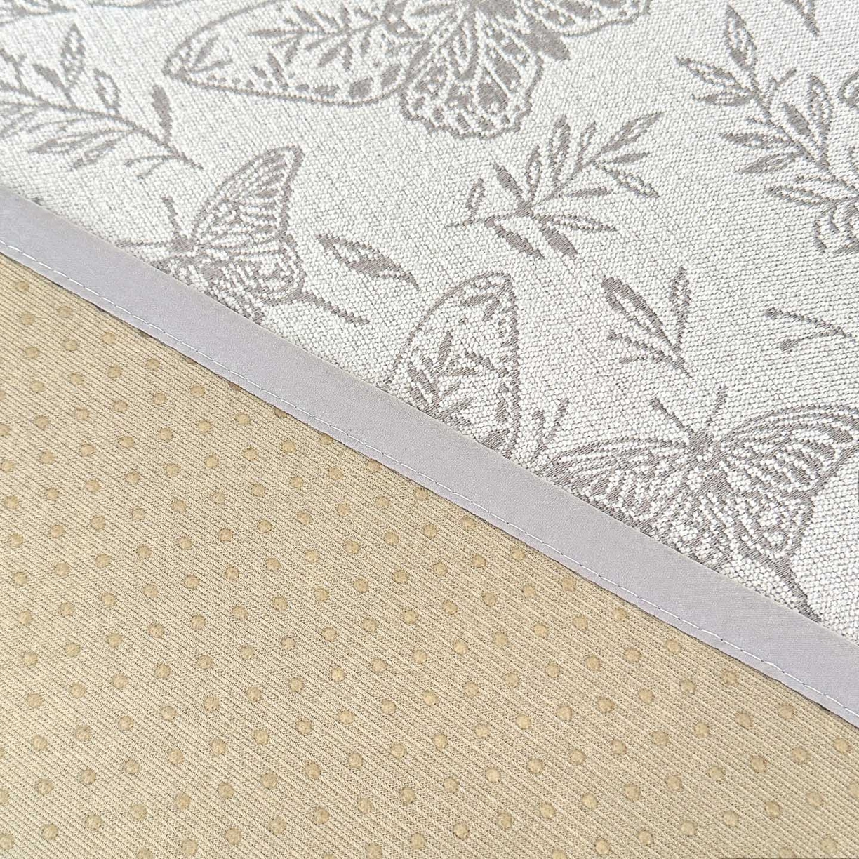 91家纺网 家纺一手货源 找家纺 手艺人家纺 2025新款雪尼尔复合炕盖XK3758-3760√ XK3760灰