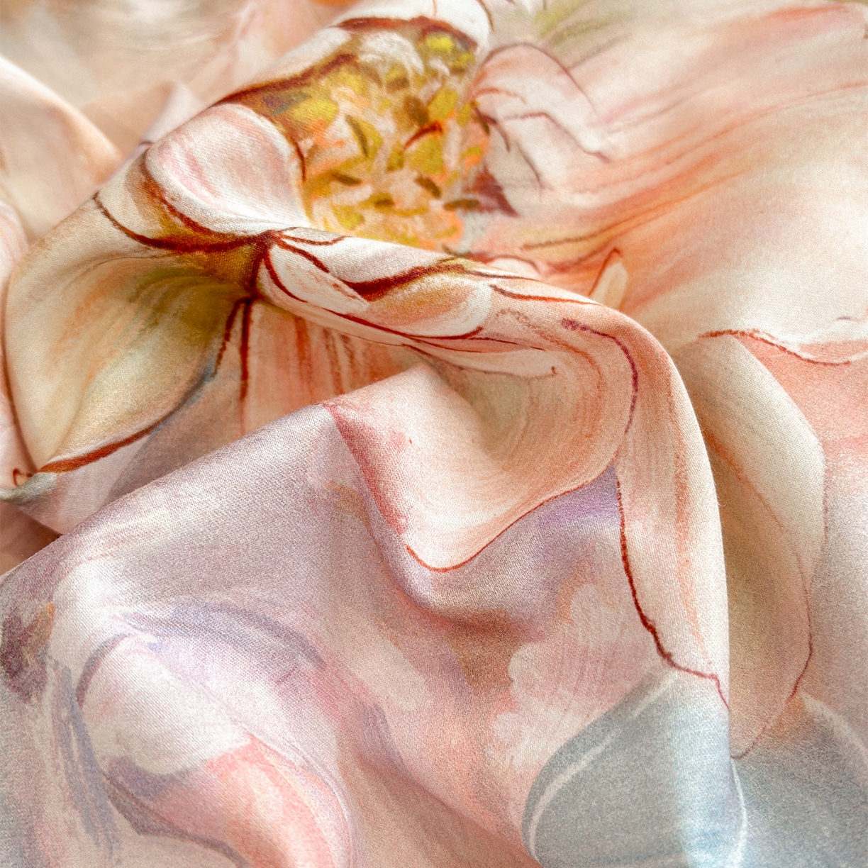 91家纺网 家纺一手货源 找家纺 元元家居（元元被业） 2026新款天丝棉四季款四件套-炫彩系列 秀灵儿