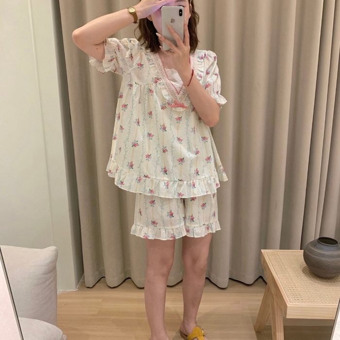 91家纺网 家纺一手货源 找家纺 （总）妍景2025新款82962-韩系简约碎花套装