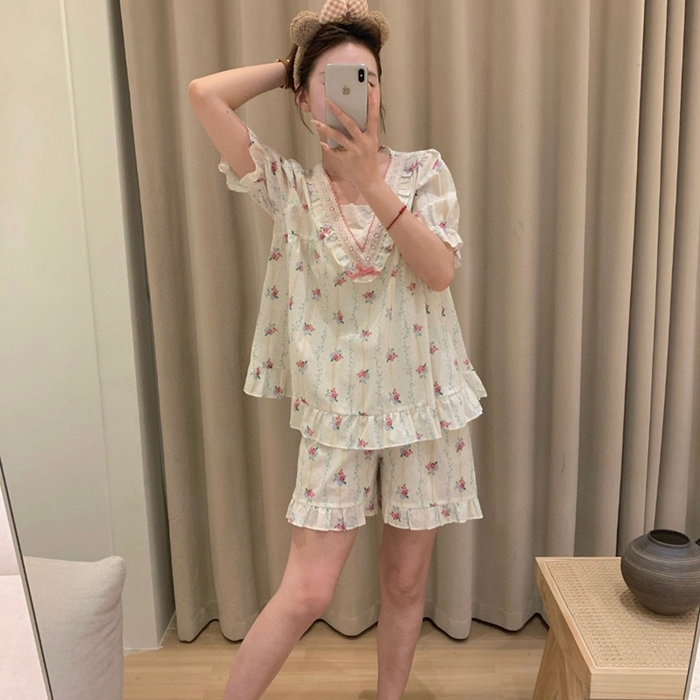 91家纺网 家纺一手货源 找家纺 （总）妍景2025新款82962-韩系简约碎花套装