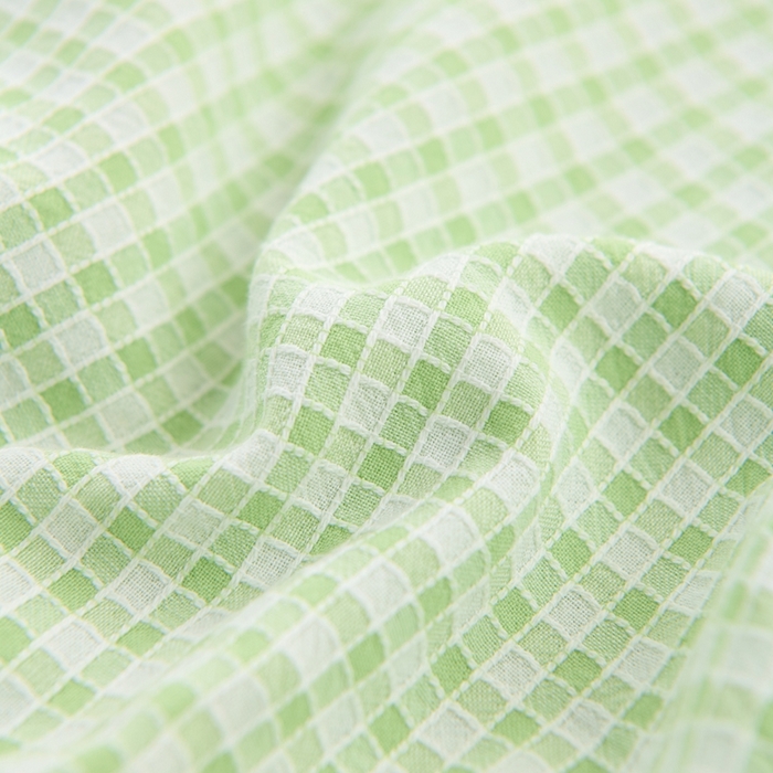 91家纺网 家纺一手货源 找家纺 大熊2025新款全棉格子水洗棉荞麦枕全荞麦壳填充 格子组合款荞麦枕-粉一对