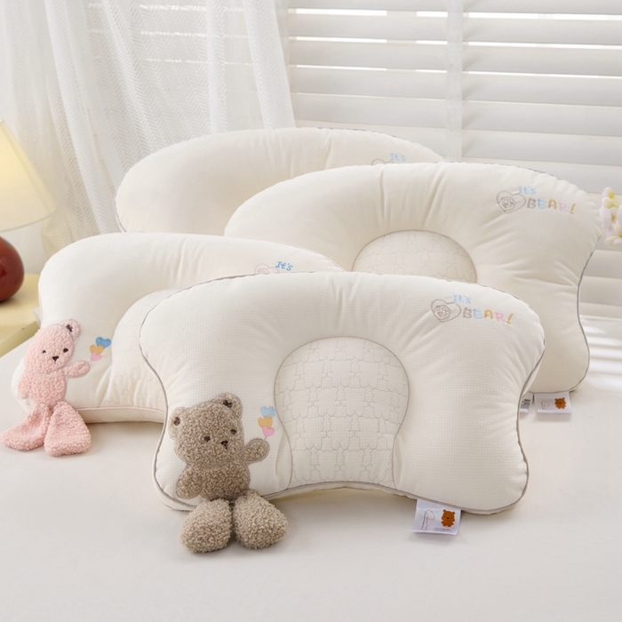 （总）大熊2025新款毛巾绣儿童护颈枕