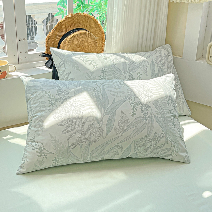 91家纺网 家纺一手货源 找家纺 小懒猪 2025年新款花卉小清新全棉13372四件套 青林