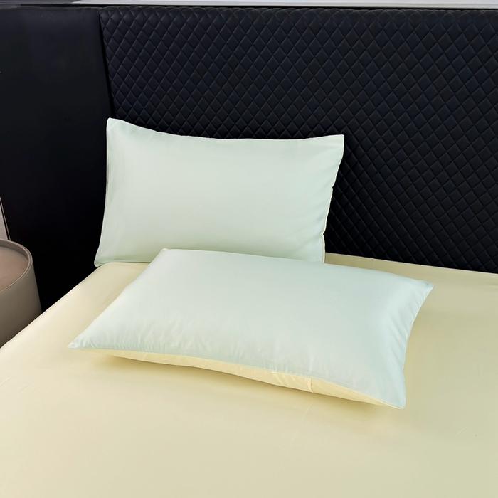 91家纺网 家纺一手货源 找家纺 益多眠 2025新款水洗真丝刺绣夏被夏凉被空调被四件套 幸运花瓣-水果奶黄