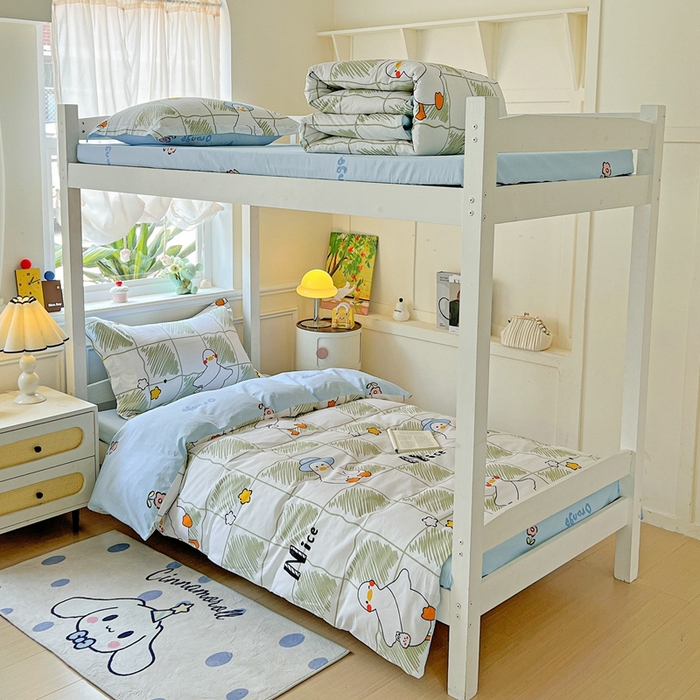 91家纺网 家纺一手货源 找家纺 （总）恩泽2025印花学生三件套