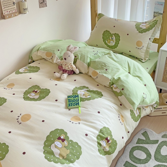 91家纺网 家纺一手货源 找家纺 （总）恩泽2025印花学生三件套