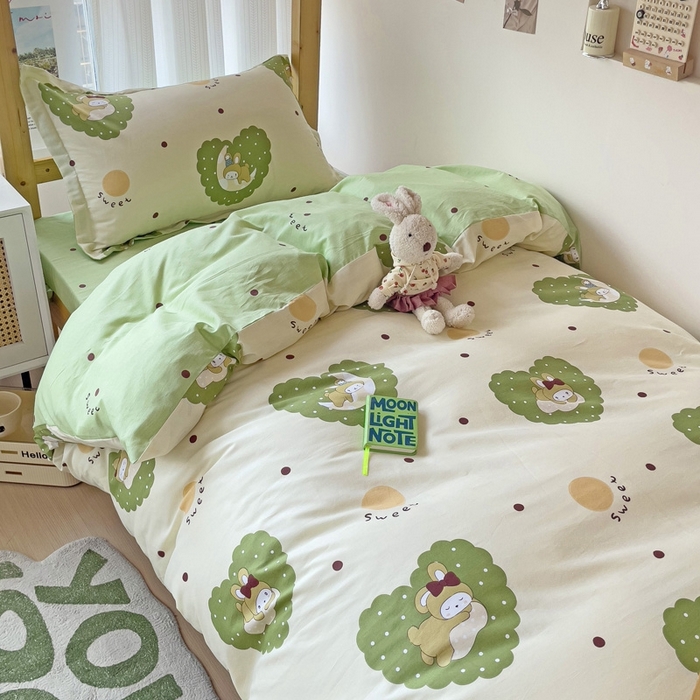 91家纺网 家纺一手货源 找家纺 （总）恩泽2025印花学生三件套