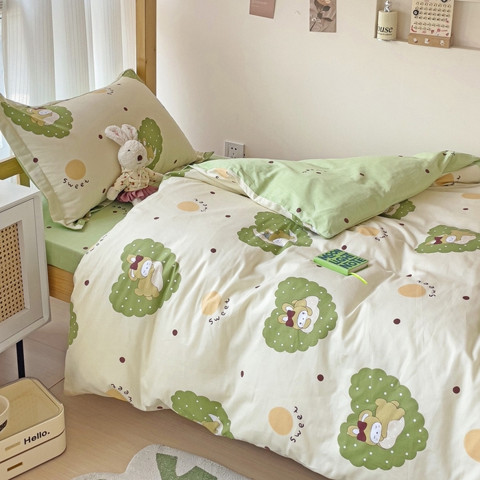 91家纺网 家纺一手货源 找家纺 （总）恩泽2025印花学生三件套