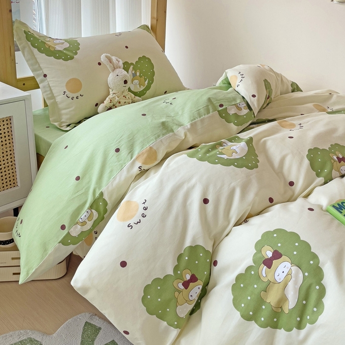 91家纺网 家纺一手货源 找家纺 （总）恩泽2025印花学生三件套