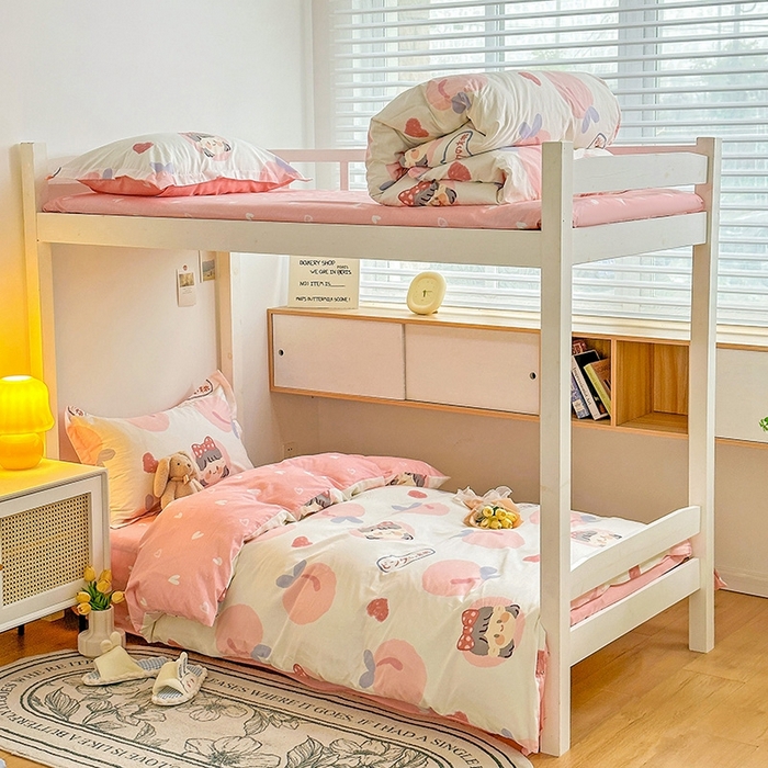 恩泽2025印花学生三件套 白桃公主