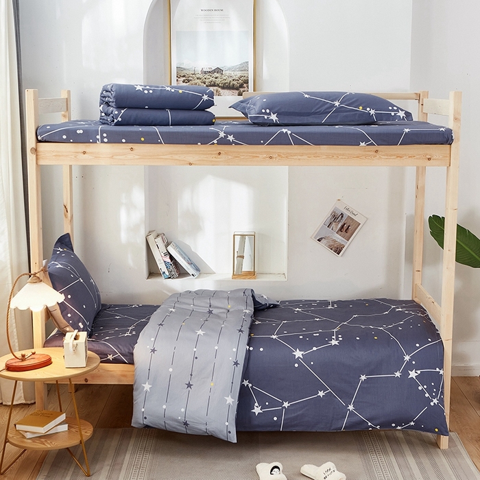 91家纺网 家纺一手货源 找家纺 恩泽2025印花学生三件套 北极星