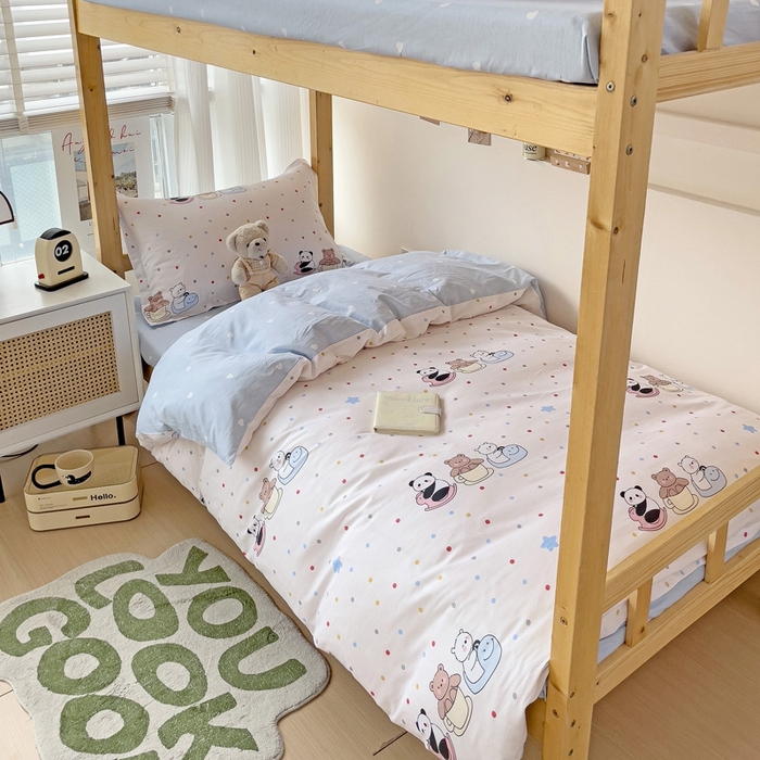 恩泽2025印花学生三件套 宠物派对