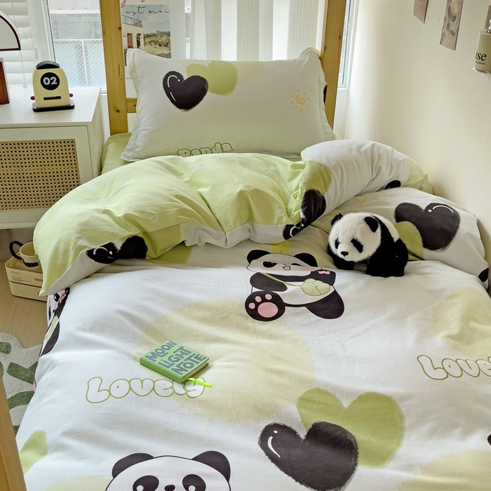 91家纺网 家纺一手货源 找家纺 恩泽2025印花学生三件套 国宝联盟