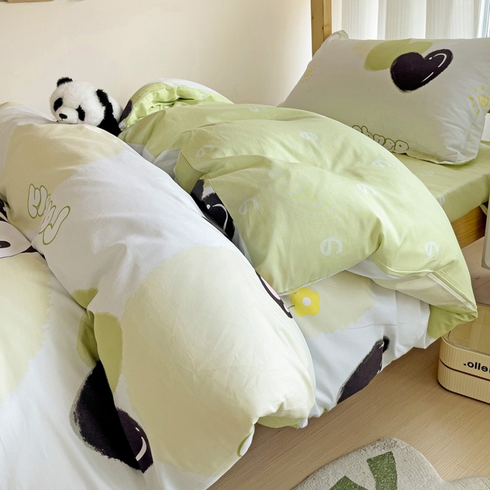 91家纺网 家纺一手货源 找家纺 恩泽2025印花学生三件套 国宝联盟