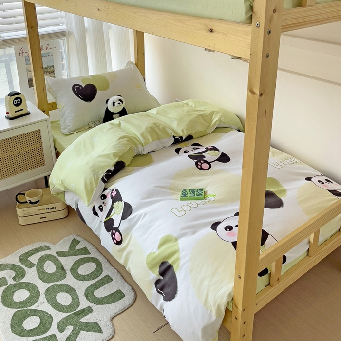 91家纺网 家纺一手货源 找家纺 恩泽2025印花学生三件套 国宝联盟