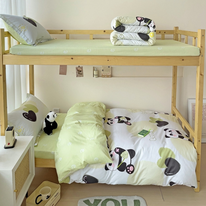 91家纺网 家纺一手货源 找家纺 恩泽2025印花学生三件套 国宝联盟