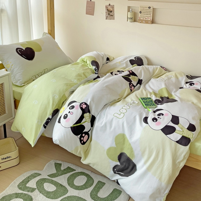 91家纺网 家纺一手货源 找家纺 恩泽2025印花学生三件套 国宝联盟