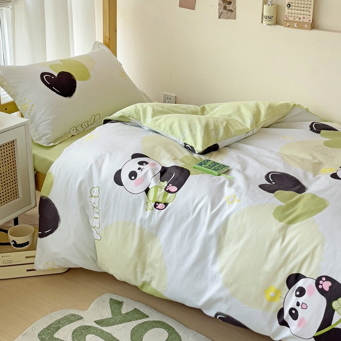 91家纺网 家纺一手货源 找家纺 恩泽2025印花学生三件套 国宝联盟