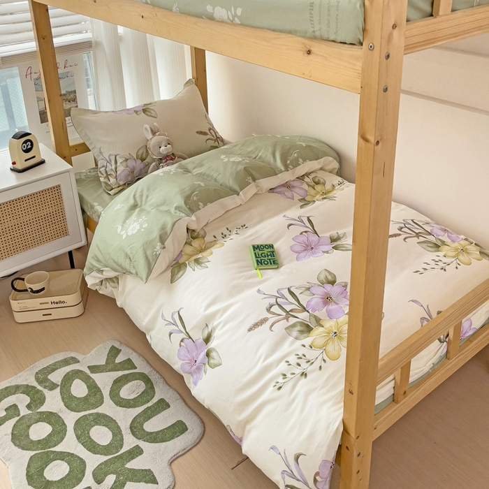 恩泽2025印花学生三件套 花都丽影