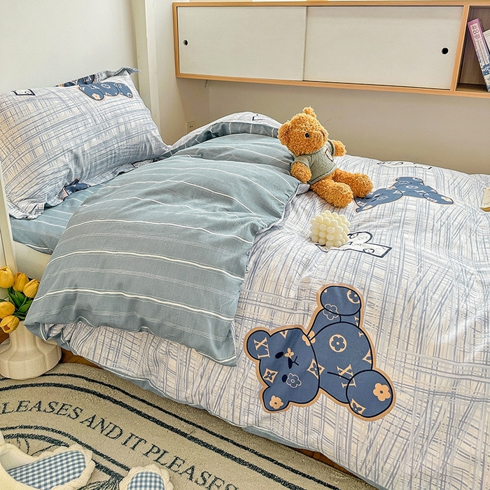 91家纺网 家纺一手货源 找家纺 恩泽2025印花学生三件套 可比乐园