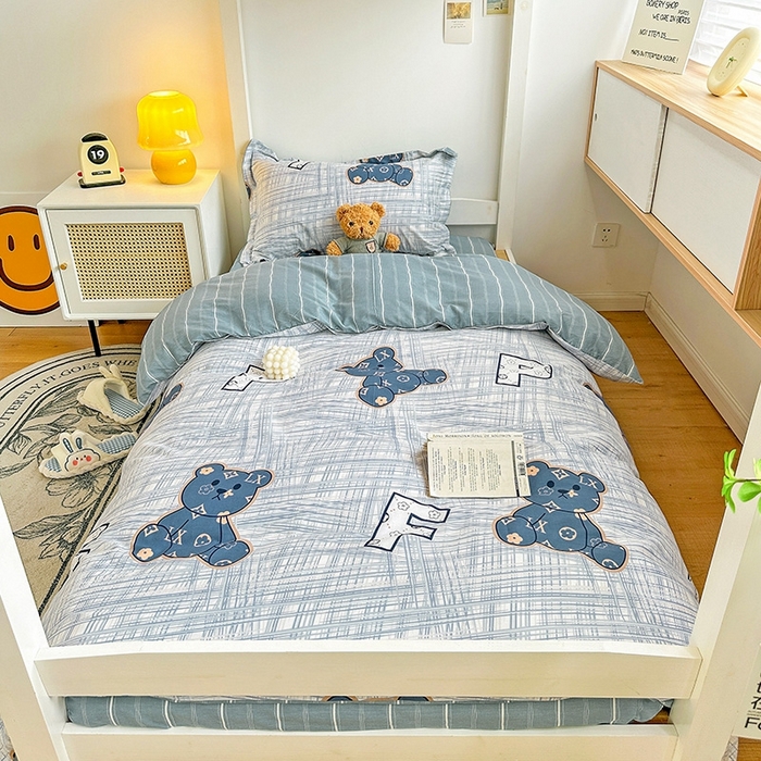 91家纺网 家纺一手货源 找家纺 恩泽2025印花学生三件套 可比乐园