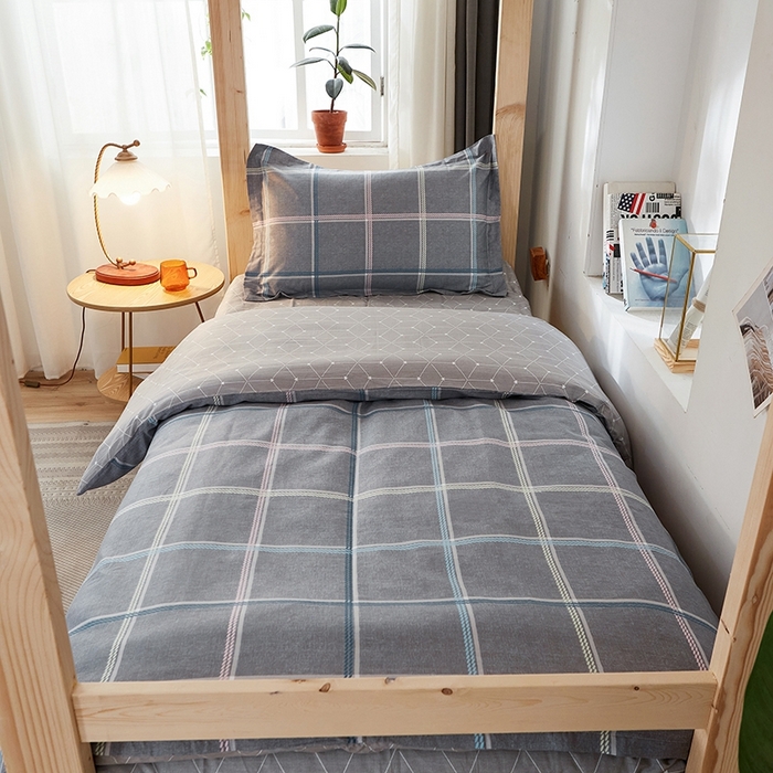 91家纺网 家纺一手货源 找家纺 恩泽2025印花学生三件套 玛格丽