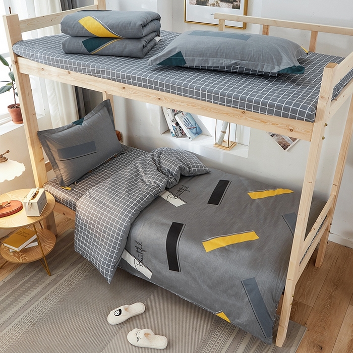 91家纺网 家纺一手货源 找家纺 恩泽2025印花学生三件套 思维空间