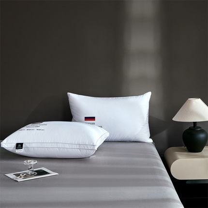 91家纺网 家纺一手货源 找家纺 （总）华盛羽绒被壳 2025新款俄罗斯羽绒枕酒店羽绒枕