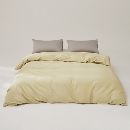 91家纺网 家纺一手货源 找家纺 （总）禧缘家纺（原梦想家） 2025新款50双股贡缎100支长绒棉纯色单品系列-单被套