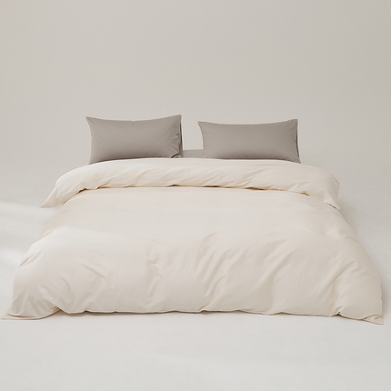 91家纺网 家纺一手货源 找家纺 （总）禧缘家纺（原梦想家） 2025新款50双股贡缎100支长绒棉纯色单品系列-单被套