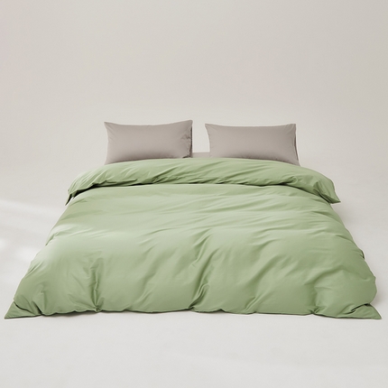 91家纺网 家纺一手货源 找家纺 （总）禧缘家纺（原梦想家） 2025新款50双股贡缎100支长绒棉纯色单品系列-单被套